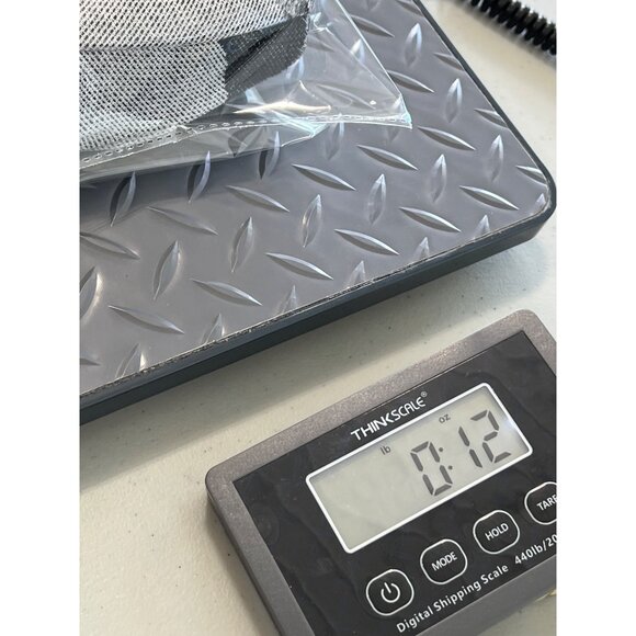 Yushi Polka Dot Asymmetrical Sweater Women Medium Gray Black Polyester Cozy Knit - Picture 6 of 6